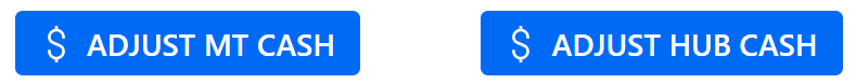 Adjust cash buttons
